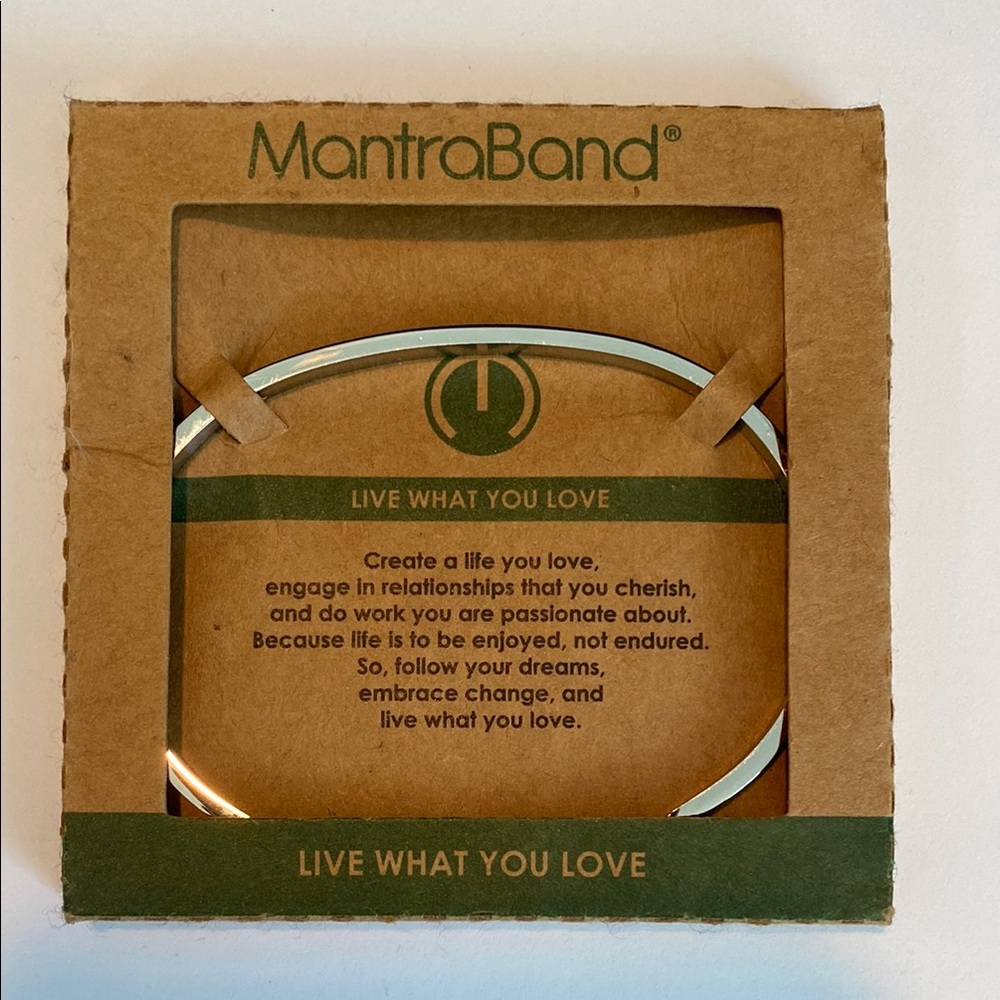 MantraBand Silver Bracelet